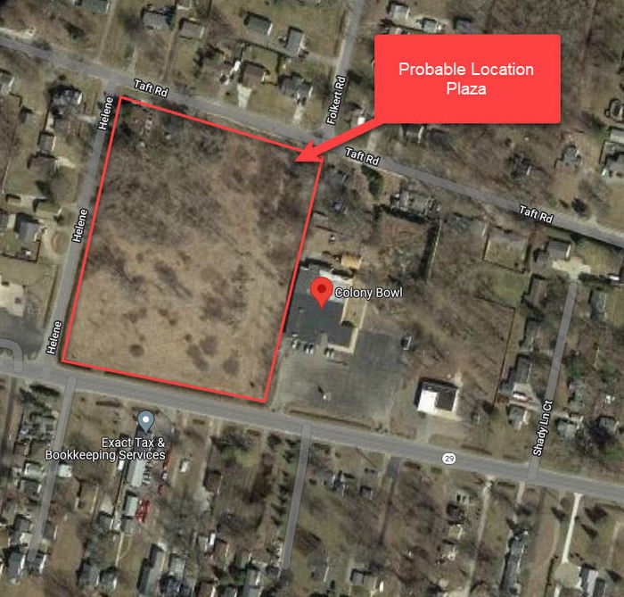 Colony Plaza - Aerial View (newer photo)